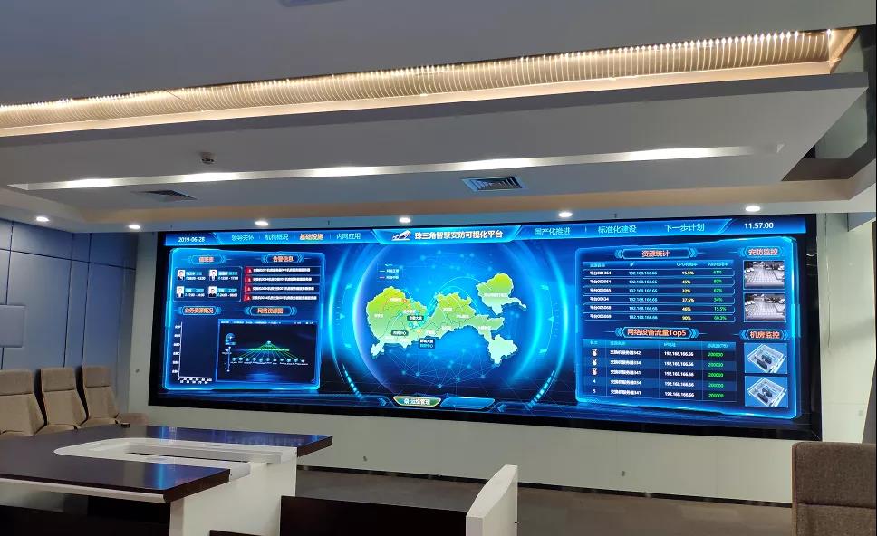 深圳市委電子政務Mini LED0.9項目